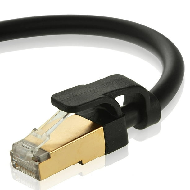 Cables Unlimited Cat7 Shielded 600Mhz Patch Cables 7 Feet White Cables Unlimited Cat7 Shielded 600Mhz Patch Cables 7 Feet White